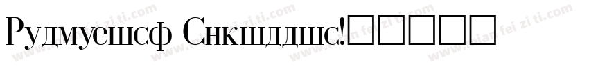 Helvetica Cyrillic字体转换